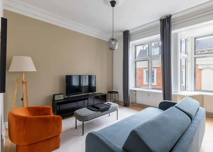 Apartment With Private Balcony In Central Copenhagen City