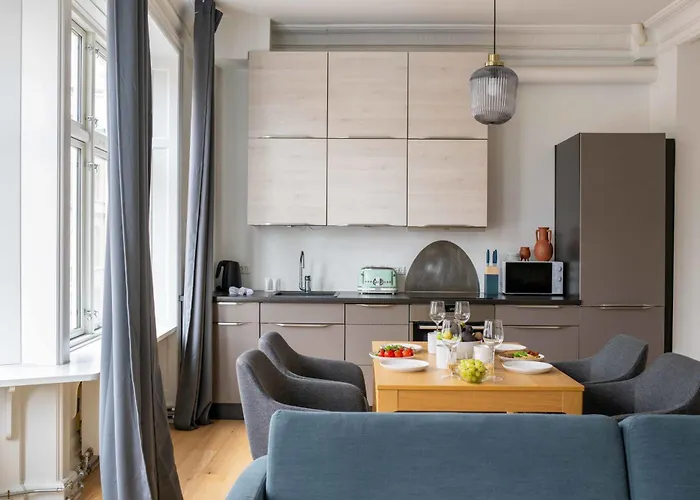 Apartment With Private Balcony In Central Copenhagen City