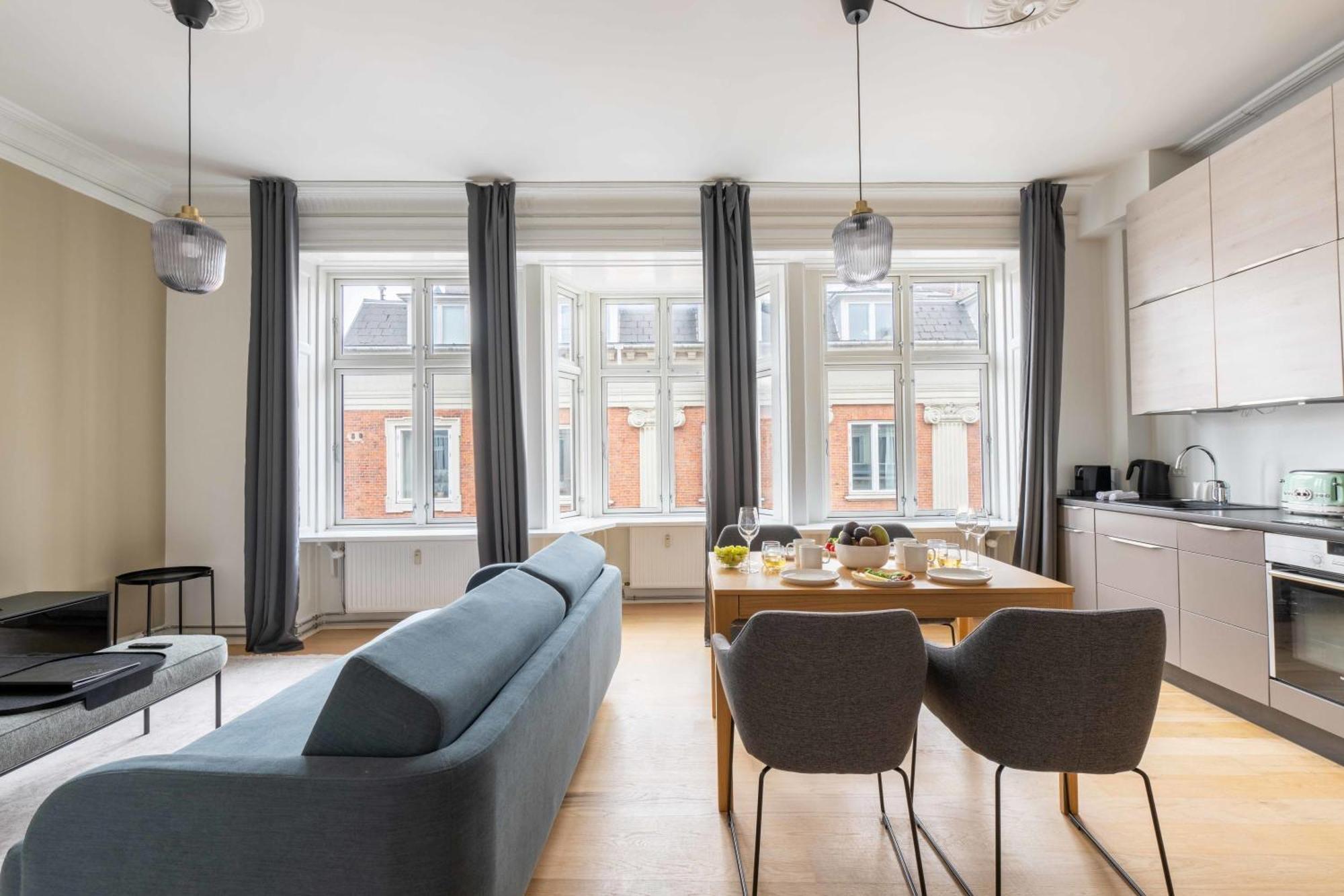With Private Balcony In Apartment Kopenhagen